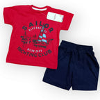 Red Sailor Nicker suit
