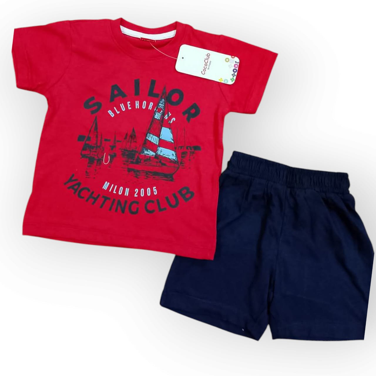 Red Sailor Nicker suit
