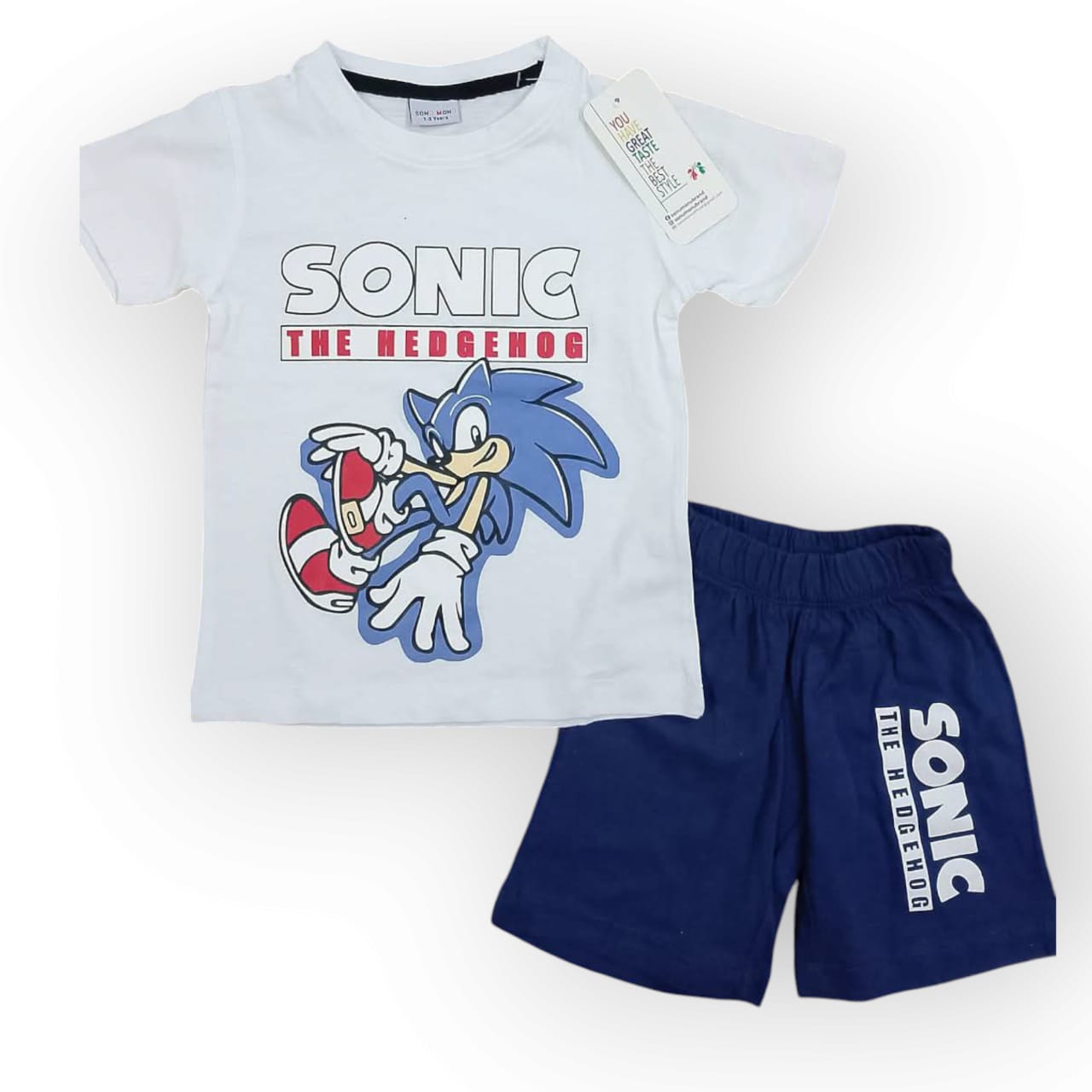 Sonic White Nicker Suit