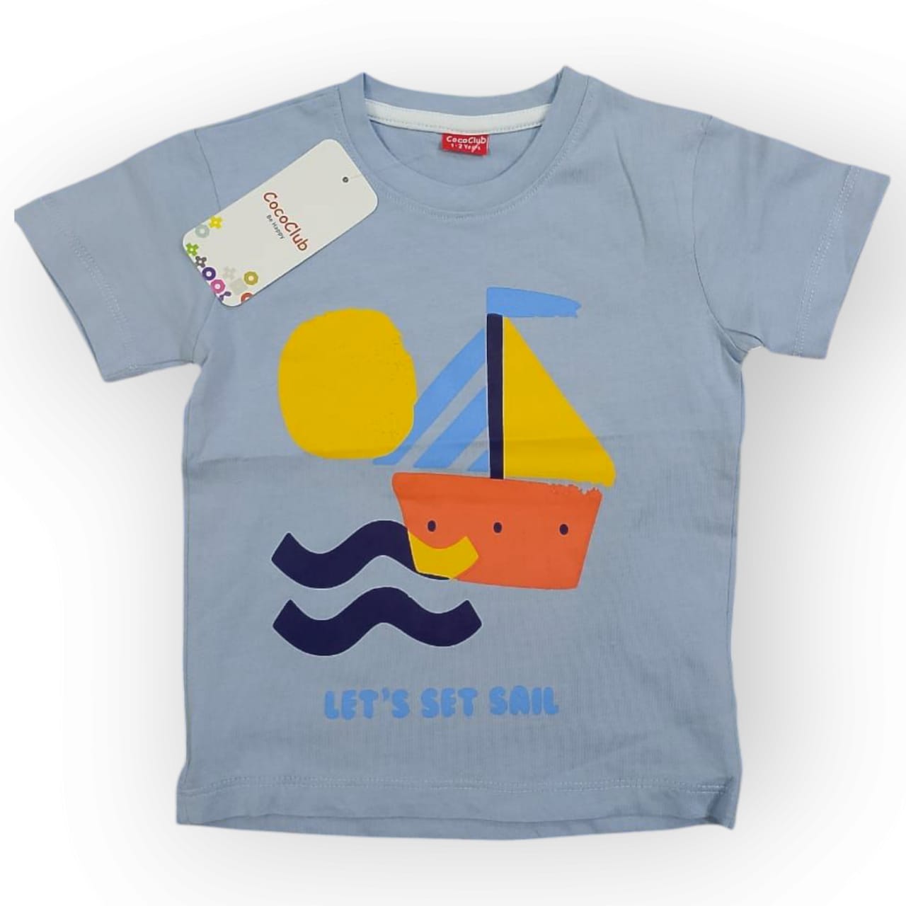 Lets Set Sail Boys T shirt