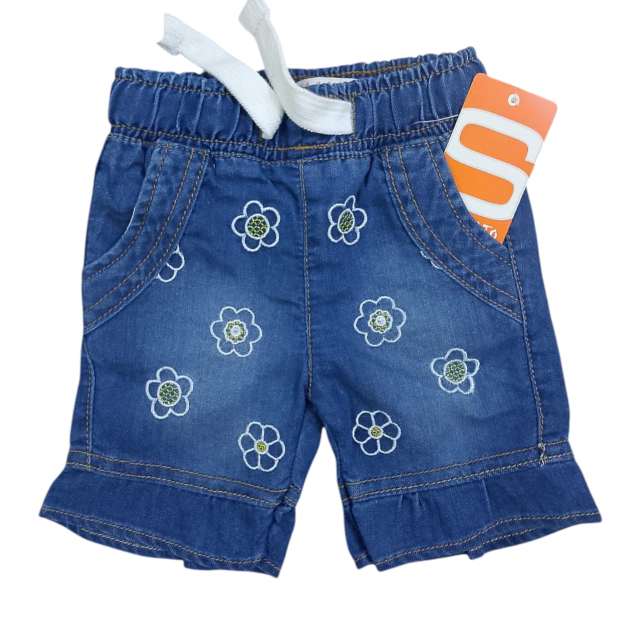 Embroidered Girls Denim