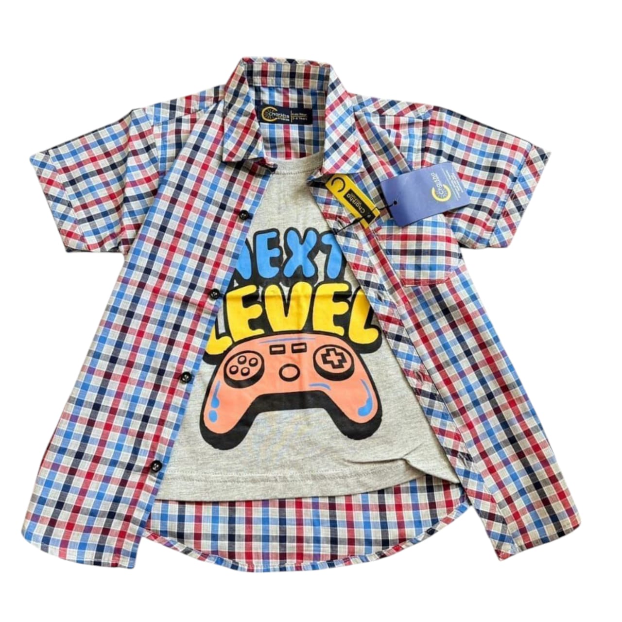 Next Level Boys Double Shirt