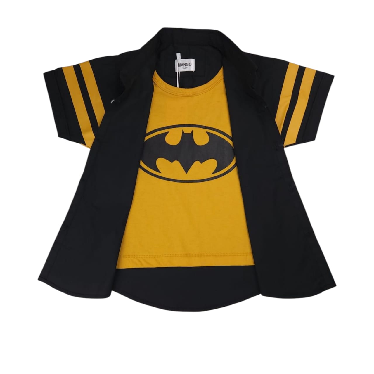 Black Batman Double Shirt