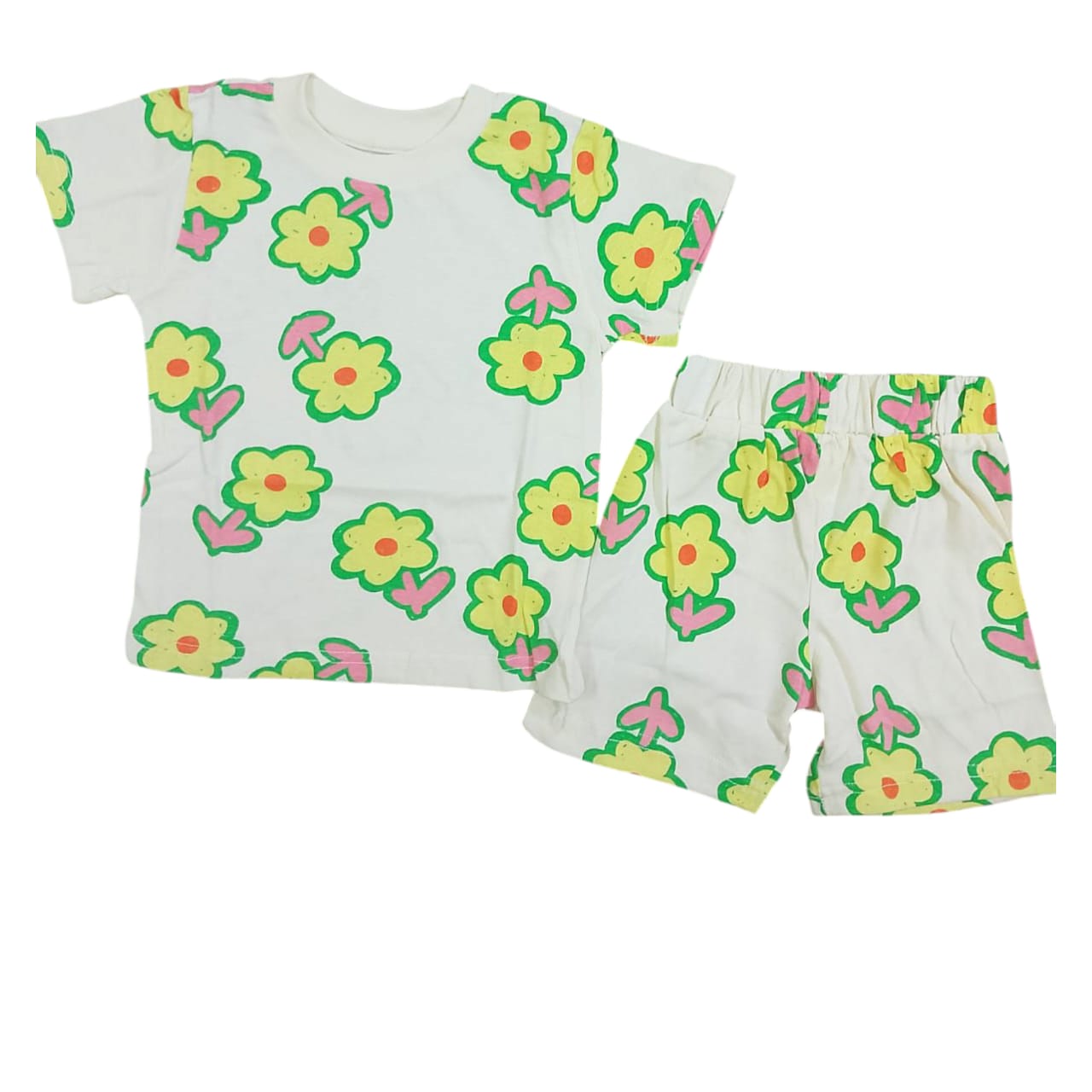 Floral Print Boys Nicker Suit