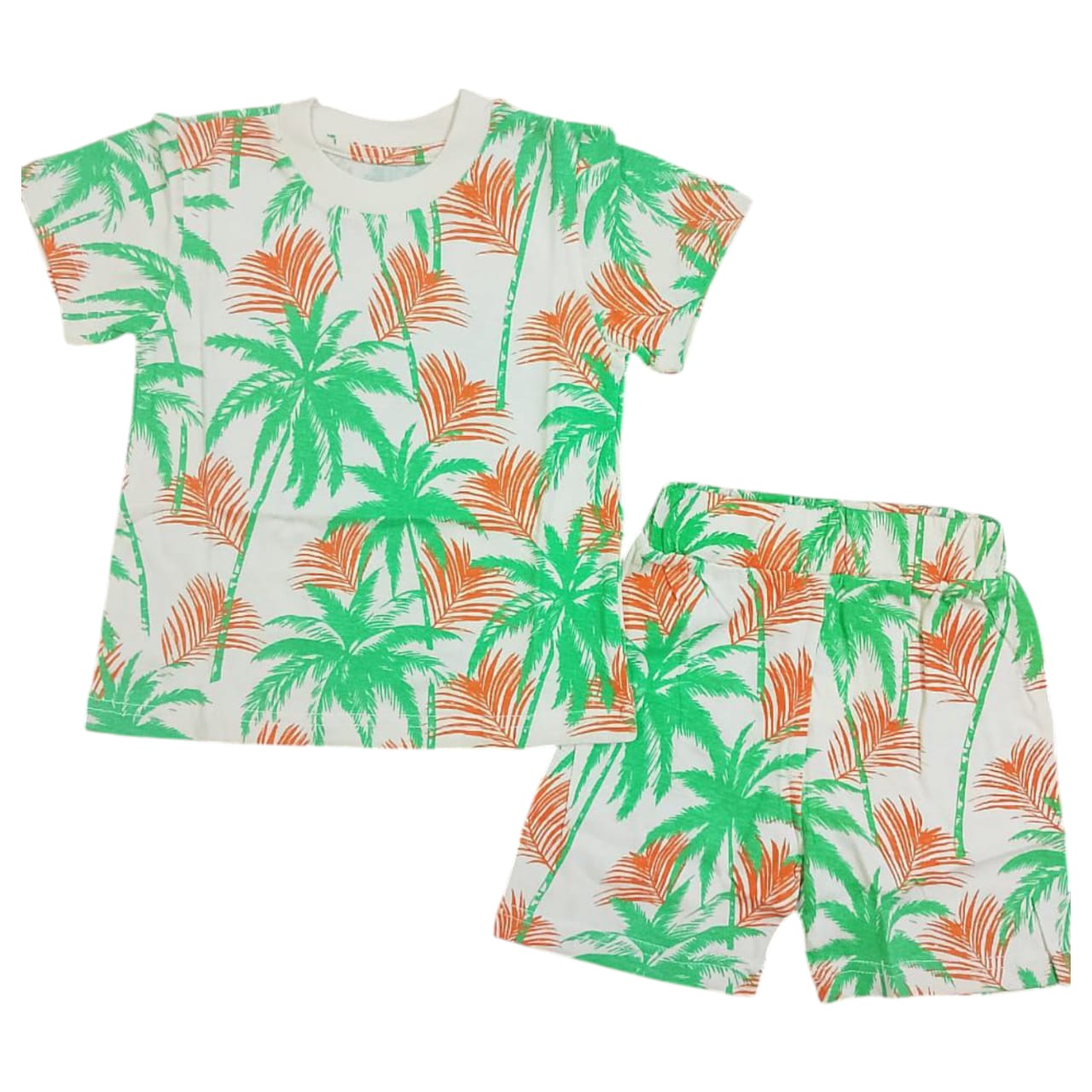 Tree Print Boys Nicker Suit