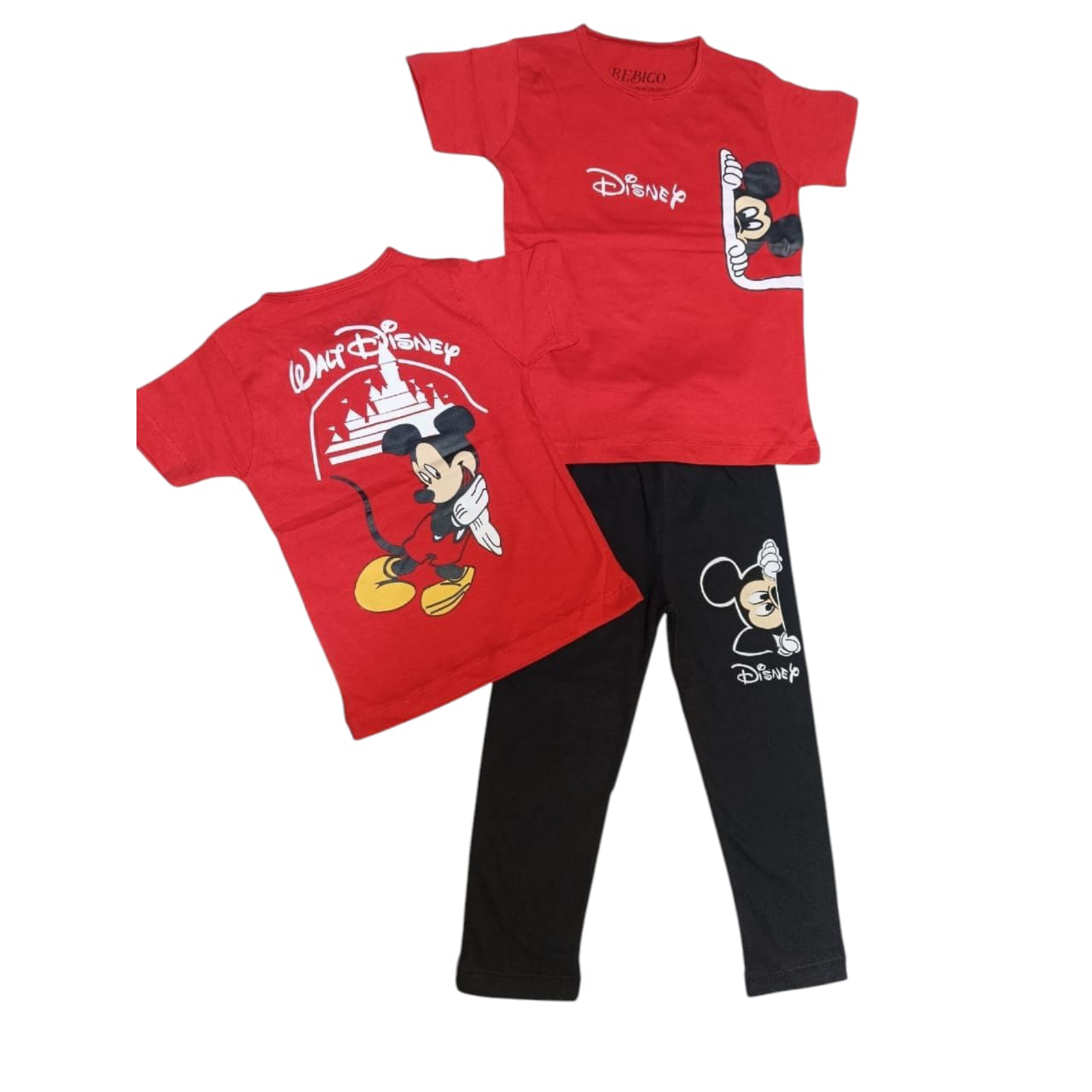 Red & Black Disnip Track Suit