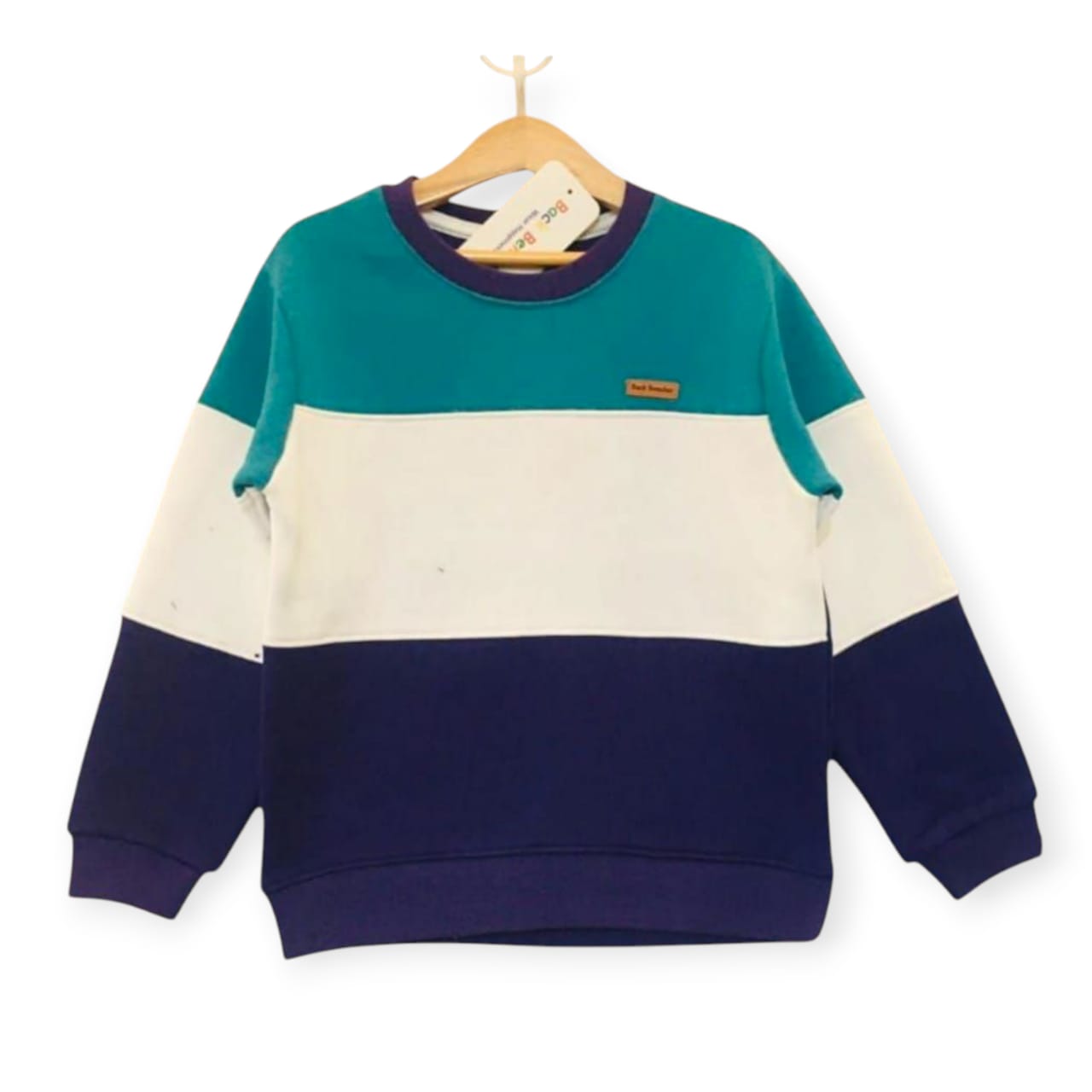 Three Panel Boys Sweatshirt