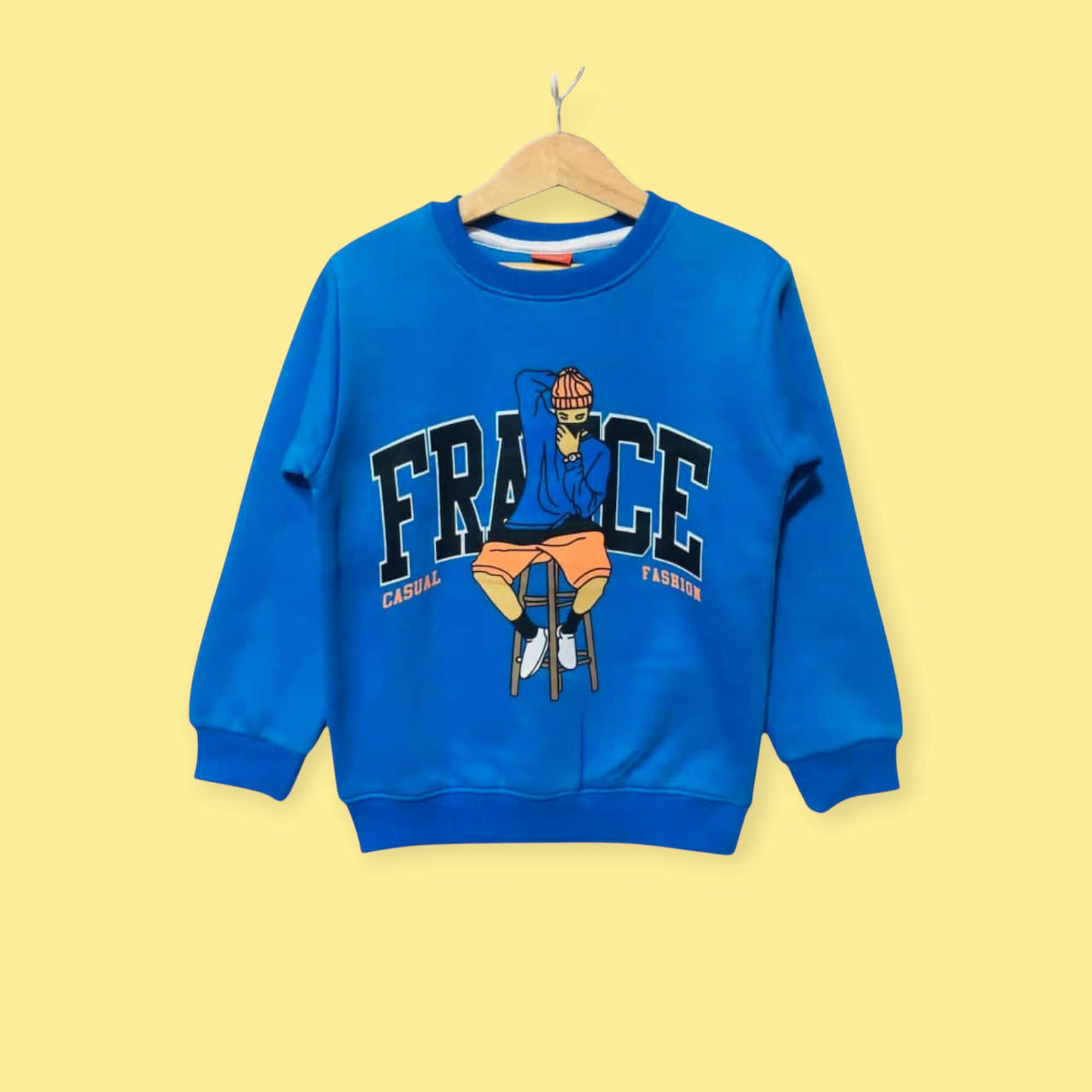 Blue France Boys Sweatshirt
