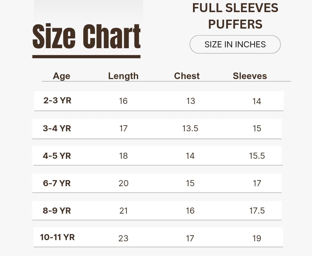 Brown Winter Puffer Jackets