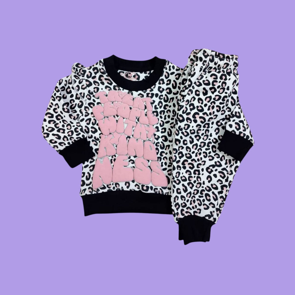 Treat People With Kindness Girls Tracksuit