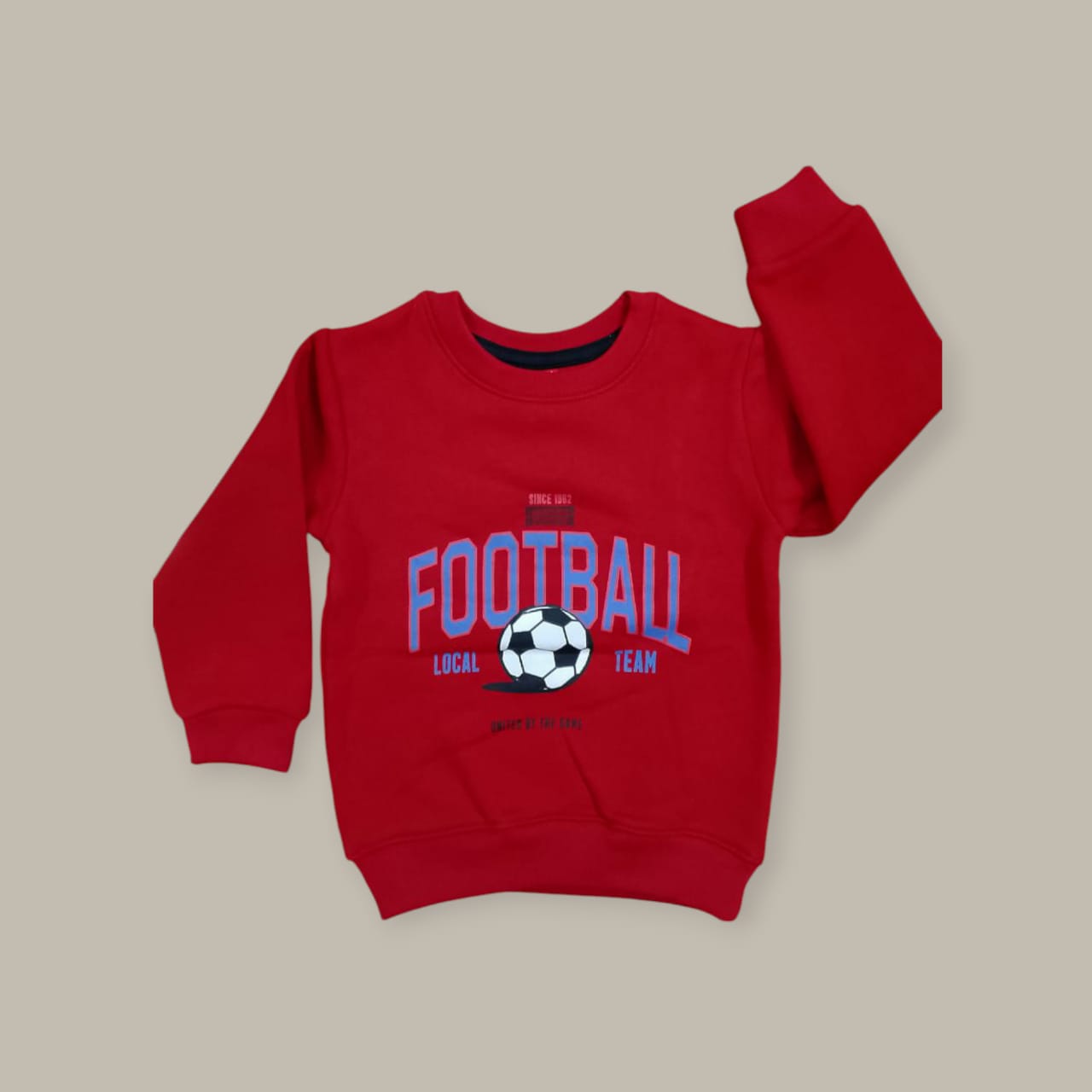 Red Football Boys Sweatshirt