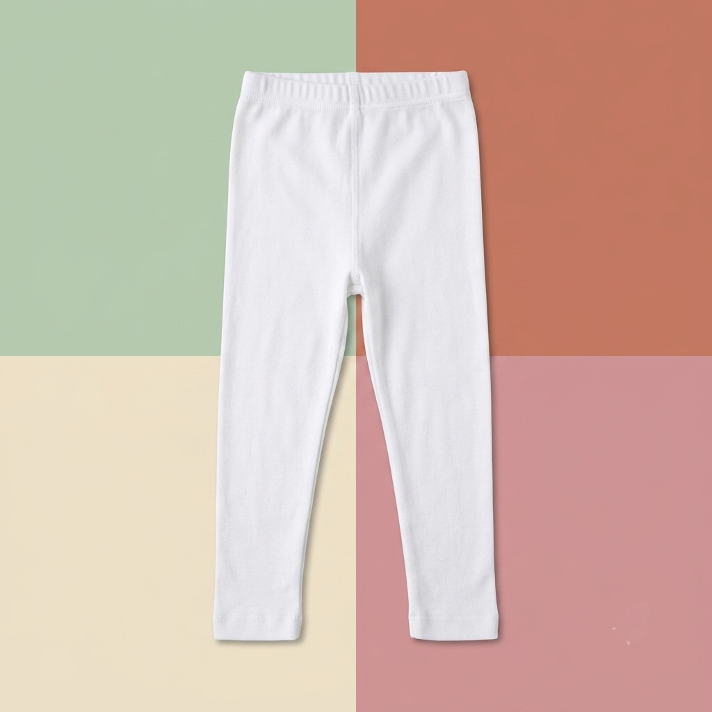 Girls Winter Tights White