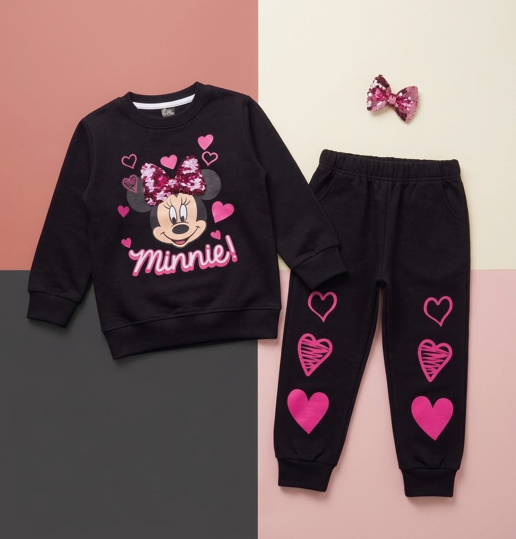 Black heart Minnie Tracksuit