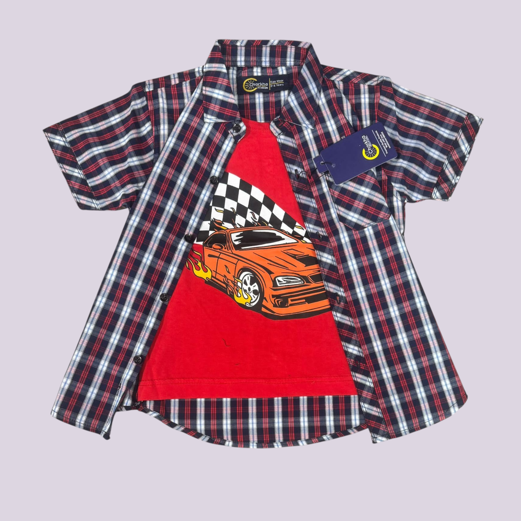 Racing Car Double Shirt