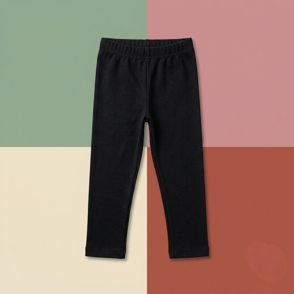 Girls Winter Tights Black