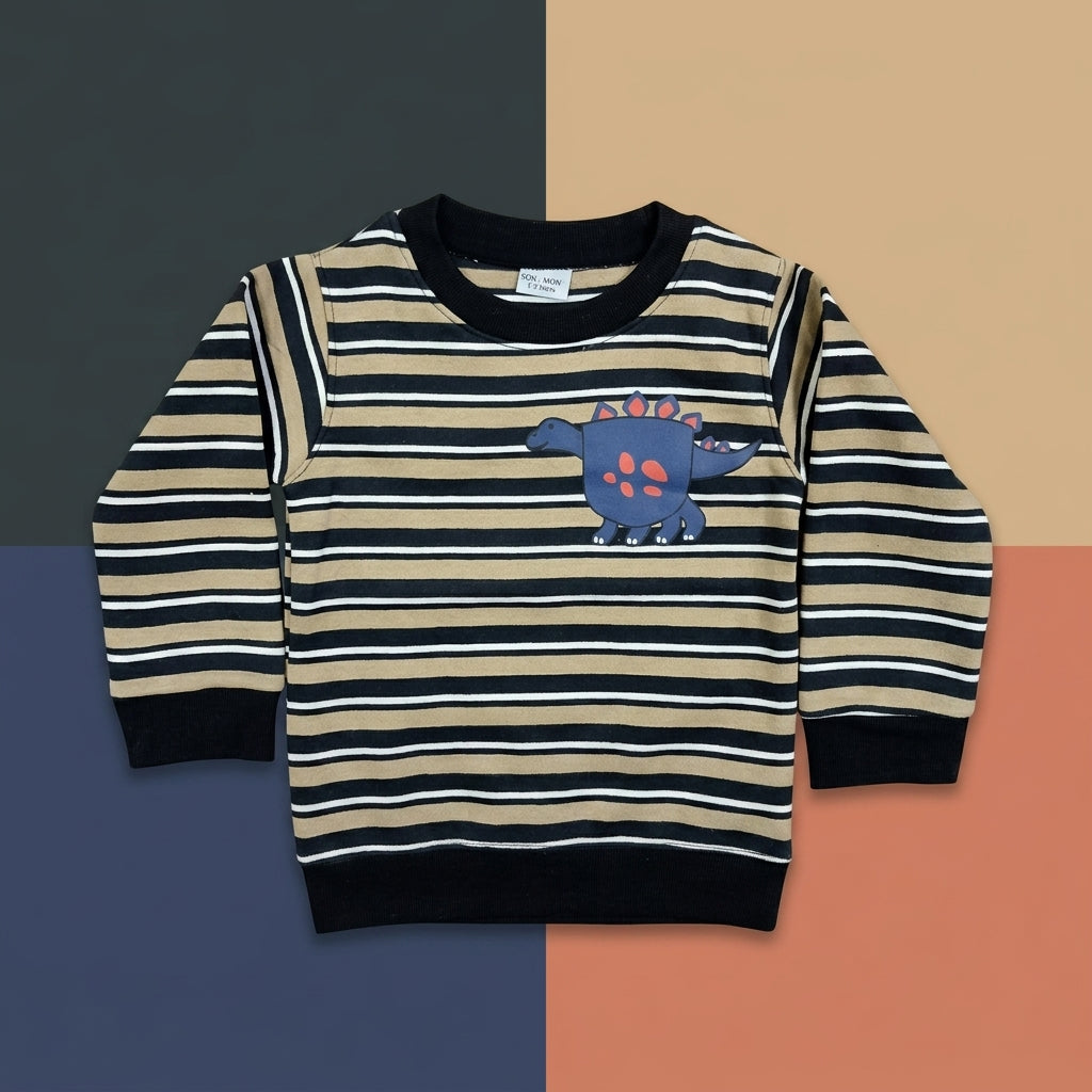 Dino Strips Sweatshirt
