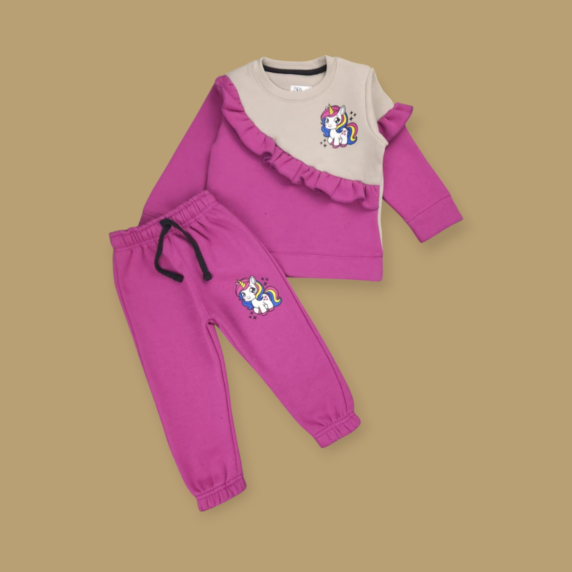 Unicorn Girls frill tracksuit
