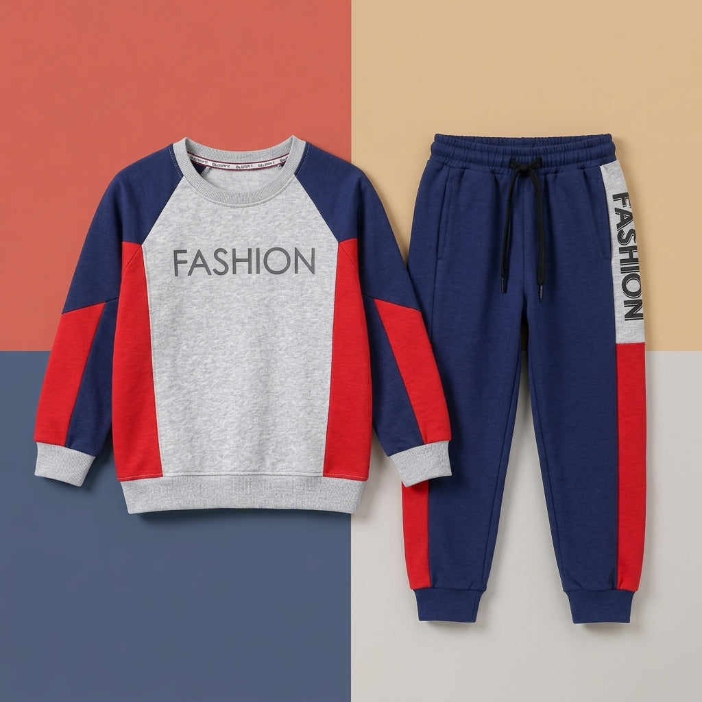 Fashion Boys Panel Tracksuit