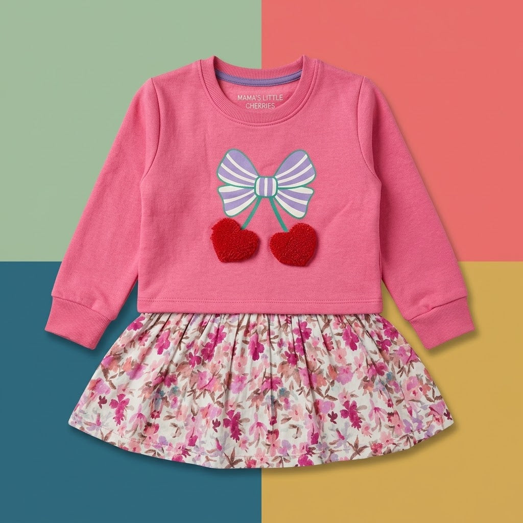 Pink Girls Top