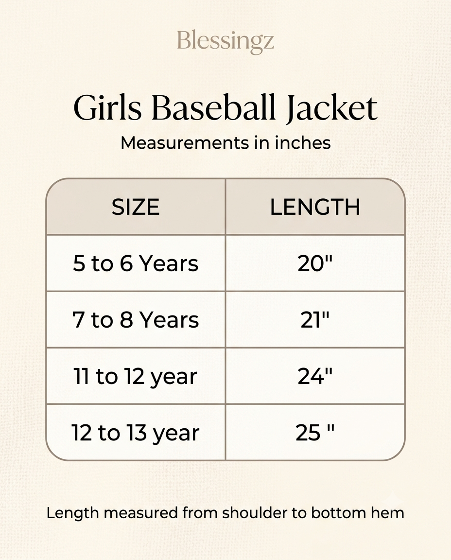 Girls Varsity Jacket